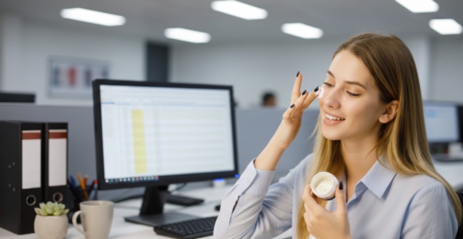 Take-Care-of-Your-Skin-While-Doing-a-9-5-Job